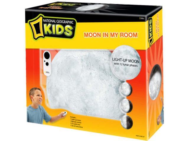 National Geographic Moon In My Room Remote Control 12 Lunar Phases Night Light