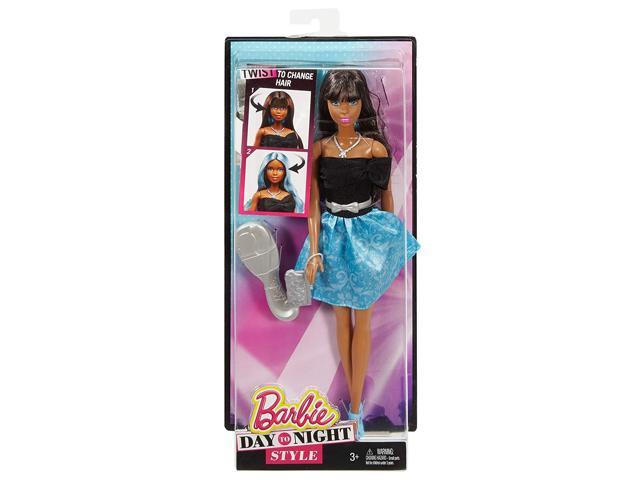 barbie day to night style twist hair