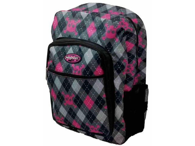 Argyle And Skull Backpacks Travel Laptop Daypack School Bags for Teens Men Women 