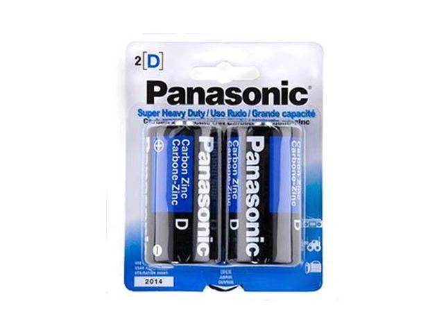 Photo 1 of Panasonic D Size Super Heavy Duty Battery (12 Pack) 24 TOTAL