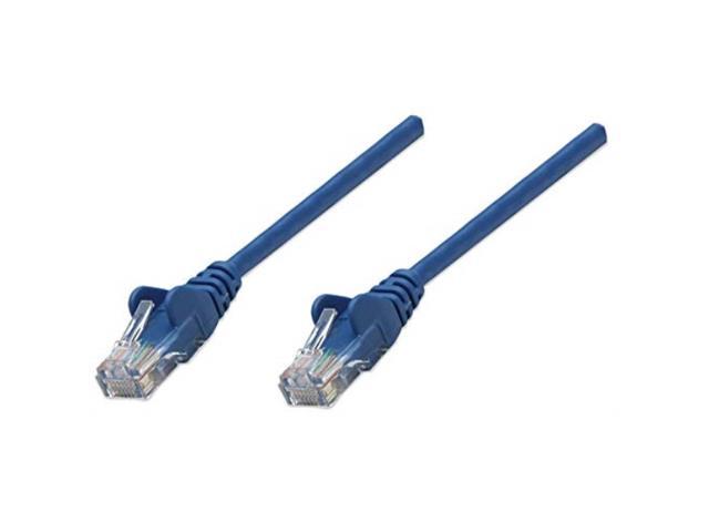 10-PACK Intellinet 6inch CAT5e UTP Ethernet RJ45 Full 8-Wire Patch Cable Yellow 