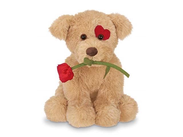 valentines stuffed dog