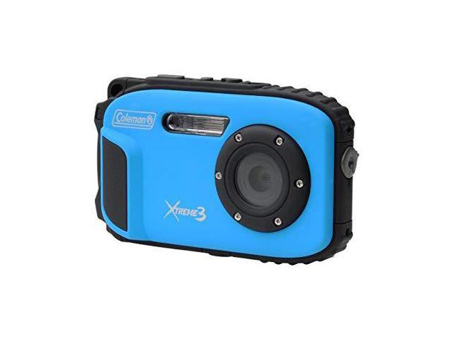 coleman c9WP-BL Xtreme3 20 MP Waterproof Digital camera with Full 1080p HD Video (Blue)