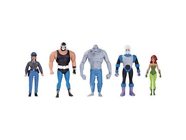 DC Collectibles Batman The Animated Series GCPD Rogues Gallery Action Figure  5 Pack Action Figure 