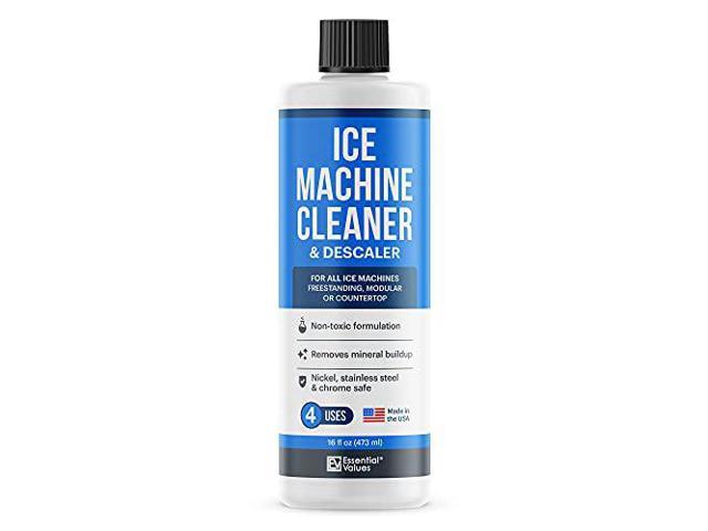 Photo 1 of 2 pack***Essential Values Ice Machine Cleaner 16 Fl Oz, Nickel Safe Descaler | Ice Maker Cleaner Compatible With: Whirlpool 4396808, Manitowac, Ice-O-Matic, Scotsman, Follett & More! - Made In Usa