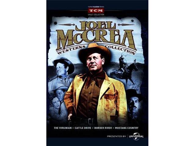Joel Mccrea Westerns Collection (The Virginian / Cattle Drive / Border River / Mustang Country)