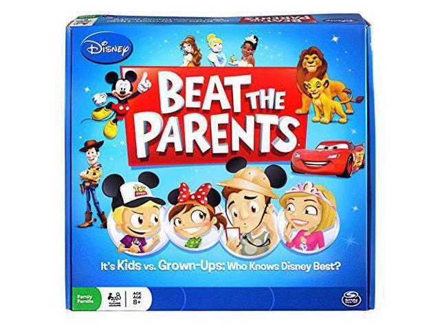 Spin Master Games Disney Beat The Parents Board Game - Who Knows Disney Best?