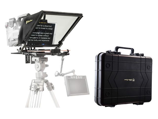 Photo 1 of glide gear TMP 750 17 Professional Video camera Tablet Teleprompter 7030 Beam Splitting glass with Hard Protective carry case