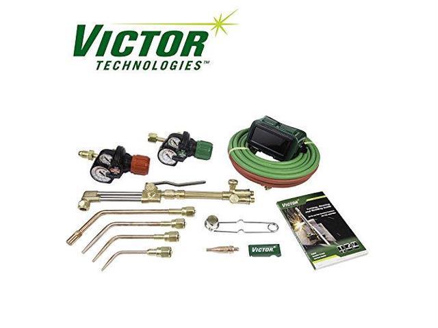 Victor 0384-2101 Journeyman Torch Kit Set w/Regulators - Replaces 0384