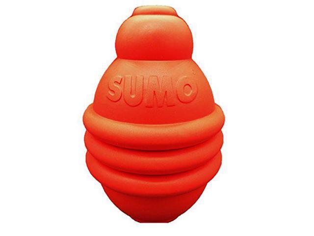 sumo rubber dog toy