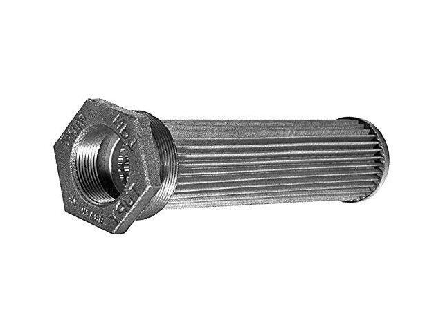 Prevent Pump Clog Thru-Wall Sump Strainer 1-1/4 In for Tank Drain