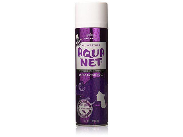 Aqua Net Extra Super Hold Professional Hair Spray Unscented 11 oz(Pack of  3) 