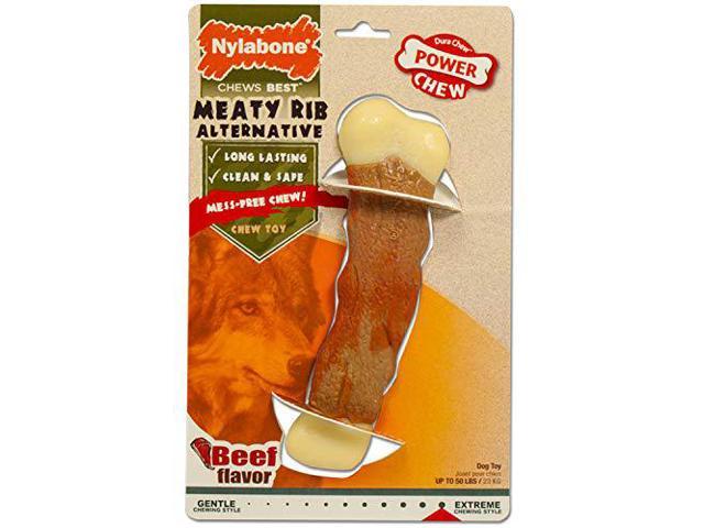 nylabone meaty rib alternative