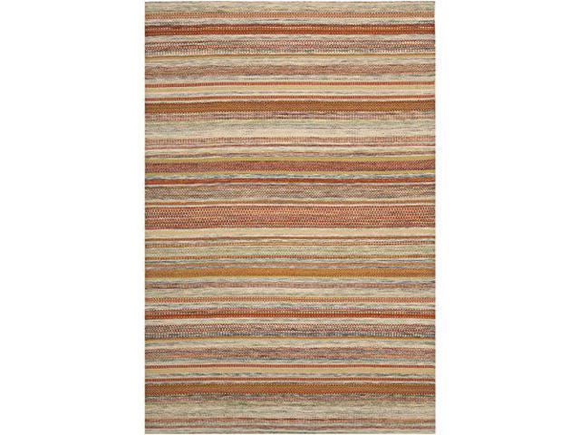 Safavieh Striped Kilim Collection STK311A Handmade Flatweave Wool