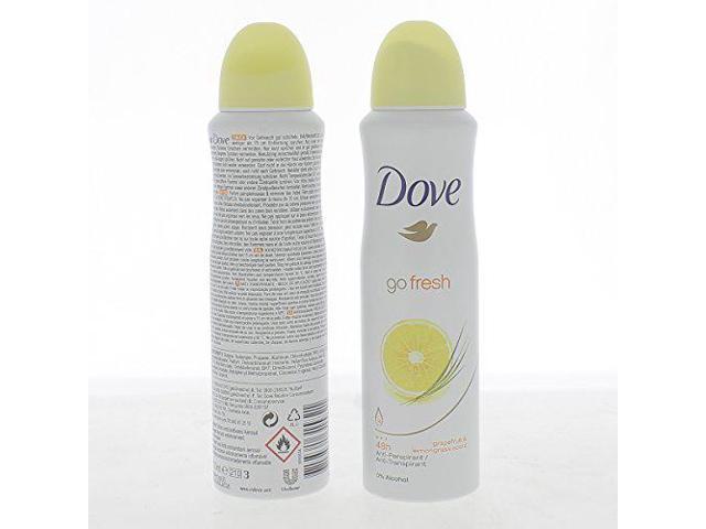 Dove Go Fresh Anti-Perspirant Deodorant Spray 150ml Grapefruit & Lemongrass 1