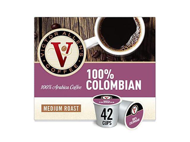 Victor Allens Coffee 100% Colombian Blend K-Cups (42-Count) - Newegg.com