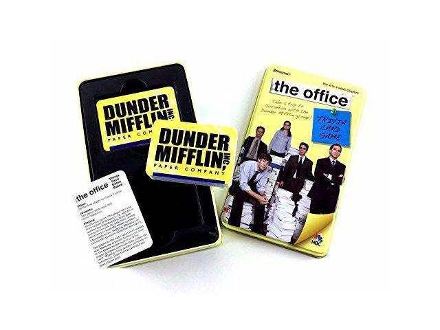 The Office Trivia Card Game - Original Edition in Tin Box 