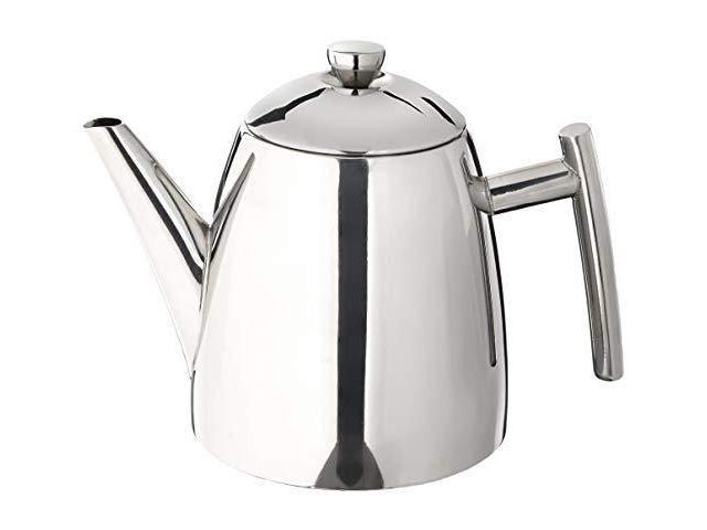 Housoutil Teapot Warmer 0.8L Tea Kettle Stovetop, Stainless Steel Hot Water  Tea Pot Boiling Water Kettle, Camping Tea Kettle for Stove Top Small