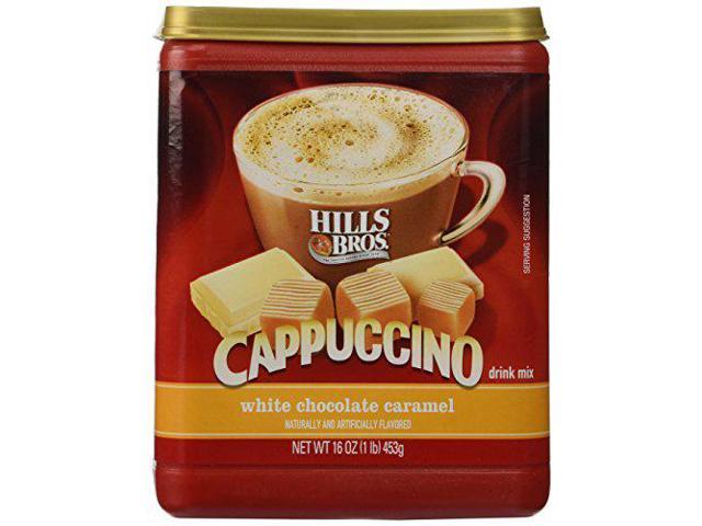 Photo 1 of *7/5/2024* Hills Bros. Instant Cappuccino Mix, CappuccinoEasy to Use, Enjoy Coffeehouse Flavor from HomeFrothy, Decadent Cappuccino with White Chocolate and Milky Caramel(16 Ounces, Pac