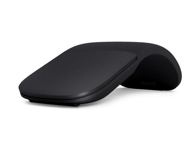 Microsoft Arc Mouse - Black. Sleek,Ergonomic design, Ultra slim and  lightweight, Bluetooth Mouse for PC/Laptop,Desktop works with Windows/Mac  