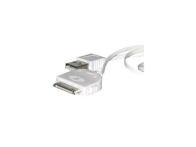 Amzer® USB Retractable Sync Data Cable For Apple iPad 2,The new iPad