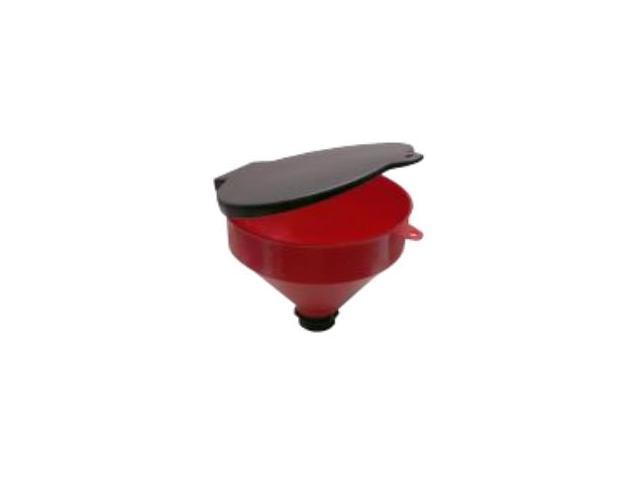 3 Qt Drum Funnel with Hinged Lid and 2 Bung 