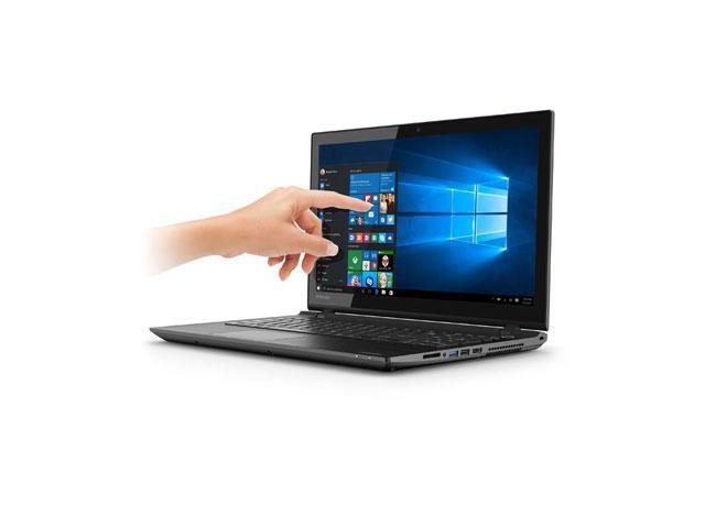 TOSHIBA Laptop Satellite Intel Core i3-5005U 4GB Memory 500GB HDD Intel HD Graphics 5500 15.6" Touchscreen Windows 10 Home 64-Bit C55T-C5383