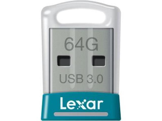Lexar 64GB JumpDrive S45 USB 3.0 Flash Drive, Speed Up to 150MB/s (LJDS45-64GABNL)