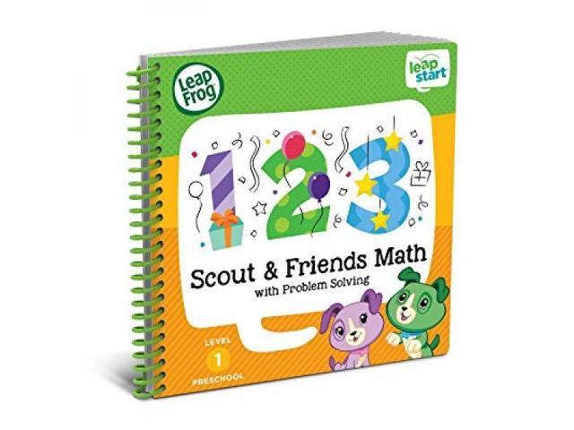 LeapStart Scout & Friends Maths w/ Problem Solving Preschool Book LeapFrog 