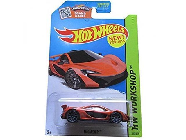 hot wheels mclaren p1 orange