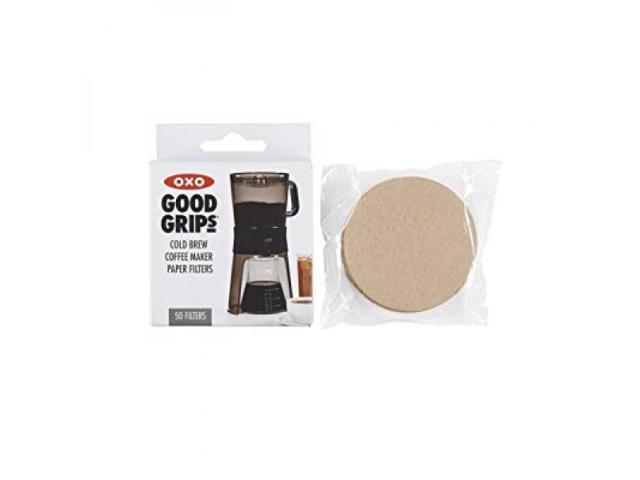 OXO Good Grips Cold Brew Coffee Maker and paper filters iced coffee maker  719812037288