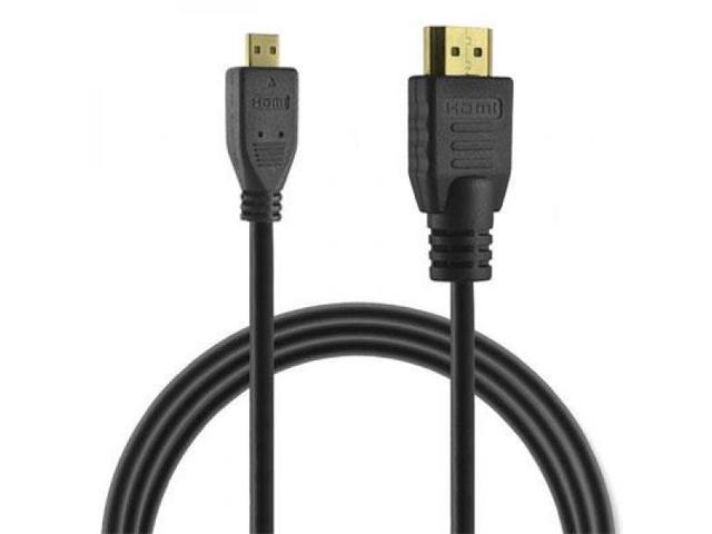 Ematic EMH60 6 ft. Black HDMI to Micro HDMI Cable