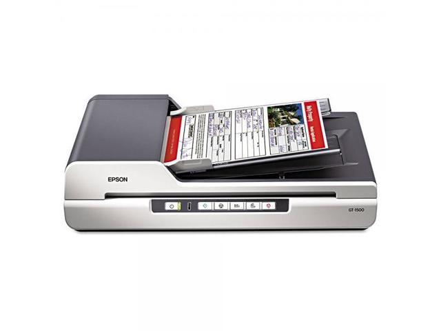 Epson Gt 1500 Flatbed Color Image Scanner 600dpi Manual Paper