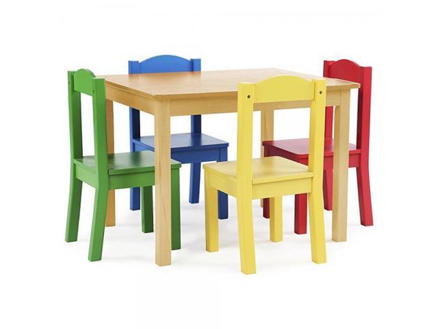 tot tutors wood table and chairs