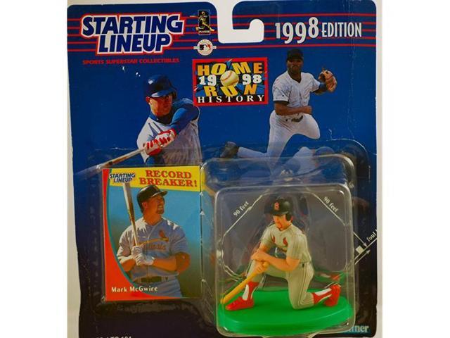 ST LOUIS CARDINALS HOME RUN HISTORY 1998 MLB Starting Lineup Action Figure /& Exclusive Collector Trading Card Kenner MARK MCGWIRE