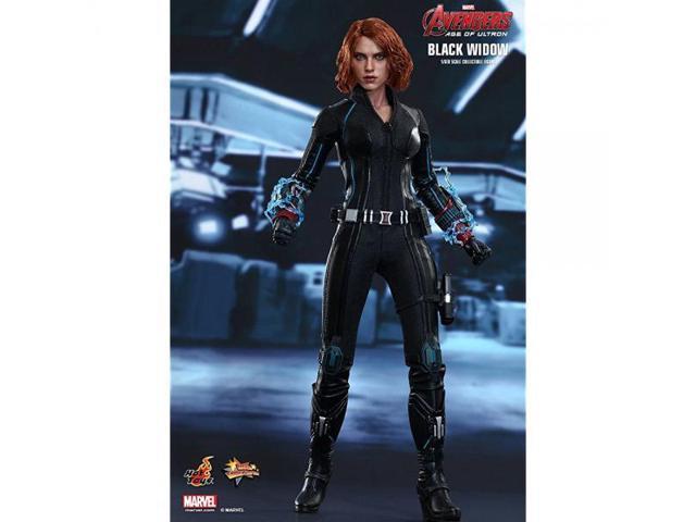 Hot Toys Mms2 Avengers Age Of Ultron Black Widow 1 6 Scale Figure Newegg Com