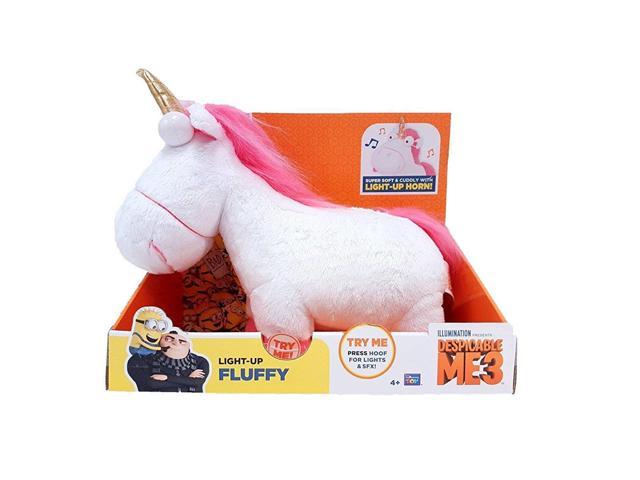 unicorn light up stuffed animal