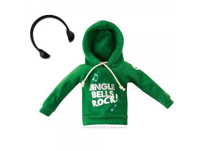 Elf on the Shelf Claus Couture Jingle Jam Hoodie Novelty, Green for ...