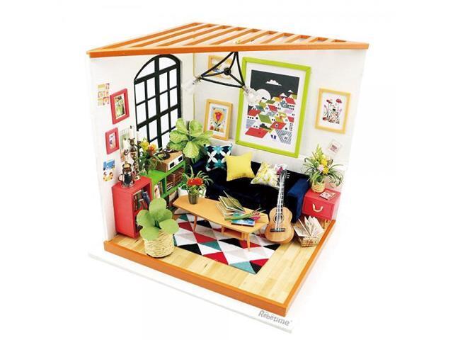 Robotime Miniature Dollhouse Kits Diy Toy House Furniture Kit As Birthday Gifts For Kids And S Robotime Miniature Dollhouse Kits Diy Toy House Furniture Kit As Birthday Gifts For Kids And S