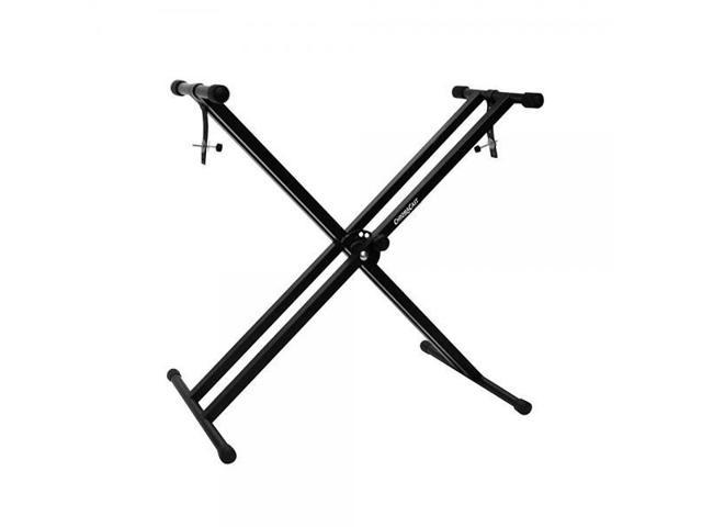 Photo 1 of USED: ChromaCast CC-KSTAND Double Braced X-Style Pro Series Keyboard Stand with Locking Straps 40 x 13 x 3 inches
