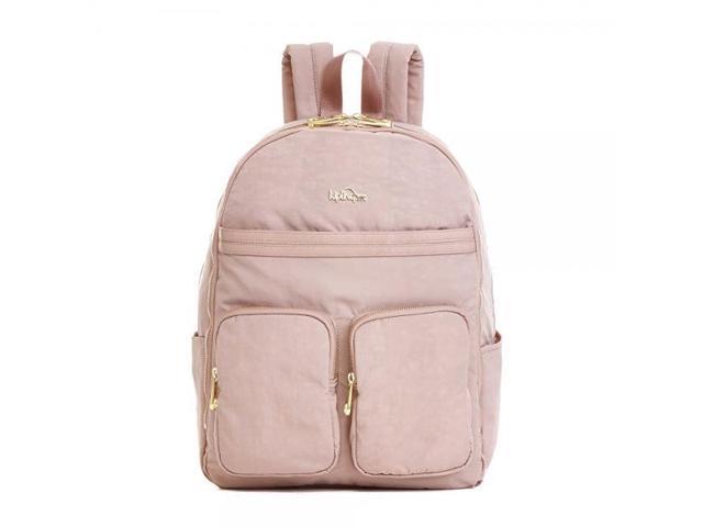 rose gold kipling backpack