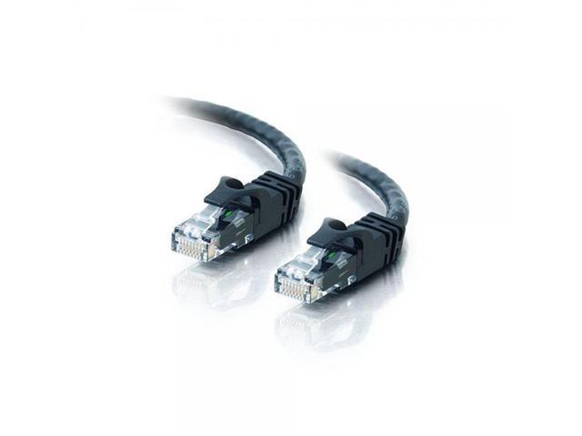 Cat5e 25FT Networking RJ45 Ethernet Patch Cable for PC Modem PS4 Router Black 25 Feet