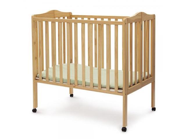 Delta Children Portable Mini Crib Natural Newegg Com