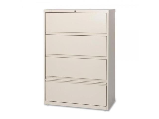 Lorell Lateral File Rcd 4 Drawer 36 X18 5 8 X52 1 2 Putty 43510