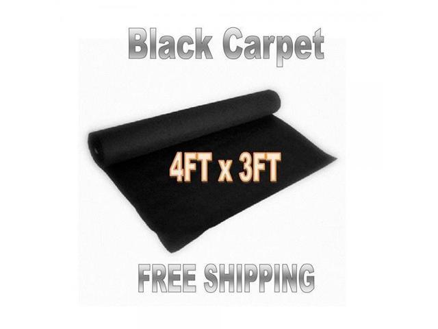 Photo 1 of 3ft x 4ft BLACK DJ CAR SUB SPEAKER BOX CARPET TRUNK LINER