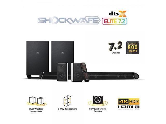 nakamichi shockwafe elite 7.2 ch dts