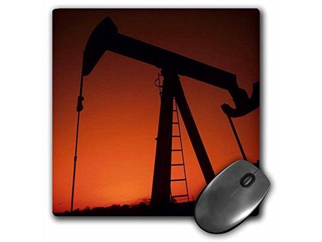 3dRose LLC 8 x 8 x 0.25 Inches Mouse Pad, industry Oil Rig Tulsa Oklahoma Bill Bachmann (mp_93395_1)