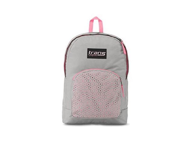 trans pink backpack