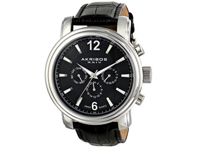 akribos xxiv men's swiss quartz