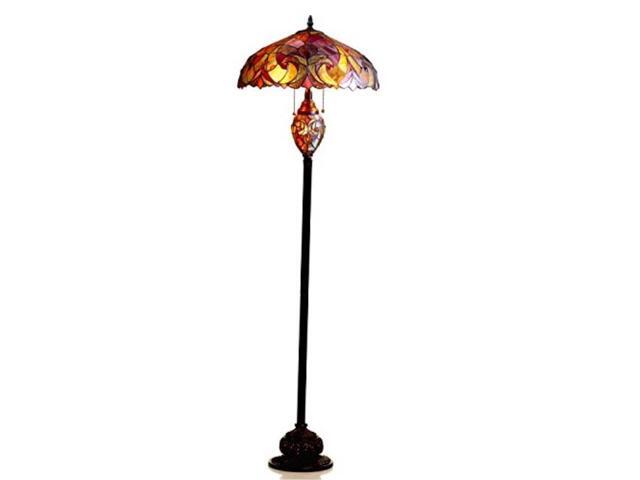 Chloe Lighting Ch18780vr18df3 Liaison Style Victorian 3light Double Lit Floor Lamp 65 X 18 Dark Antique Bronze Newegg Com